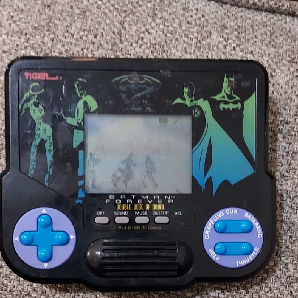 Tiger Electronics Batman Handheld Game - Black and Blue
